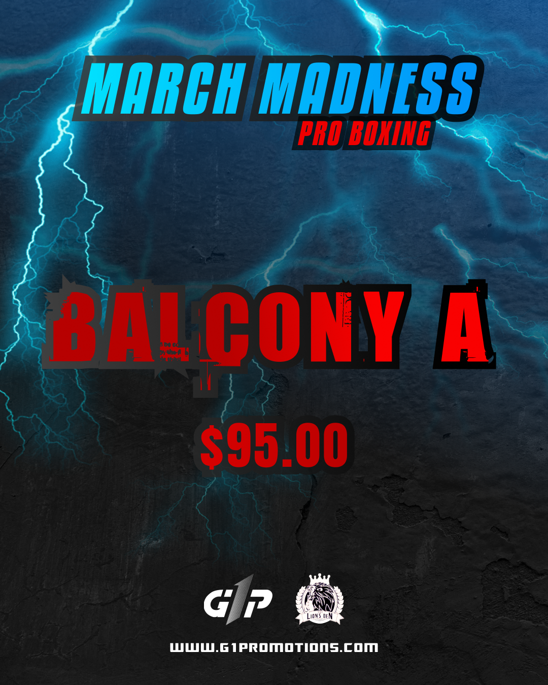 Professional boxing event in Stockton California by G1 Promotions