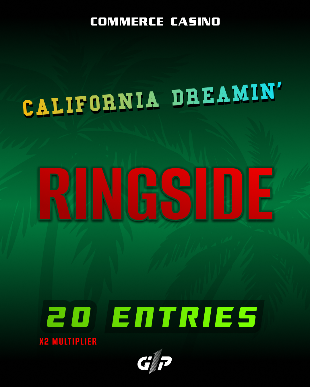 California Dreamin pro boxing event at Commerce Casino in Commerce, California by G1 Promotions