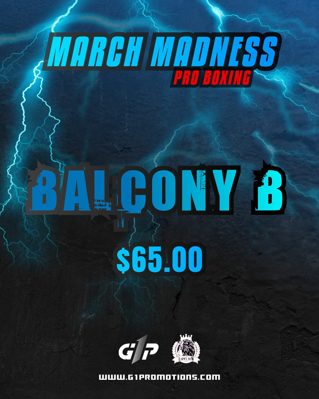 Professional boxing event in Stockton California by G1 Promotions