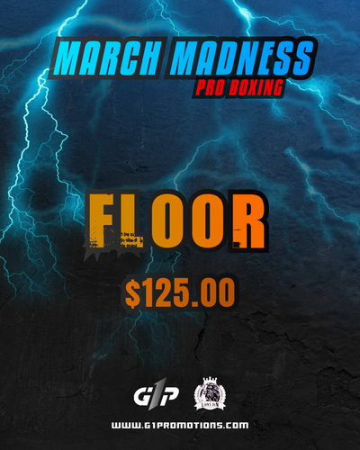 Professional boxing event in Stockton California by G1 Promotions