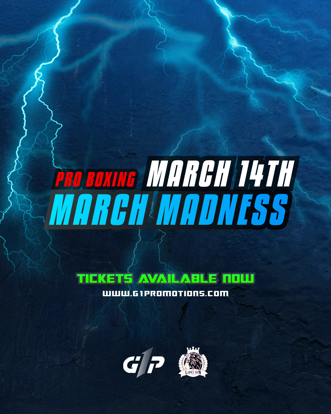PRO BOXING - March Madness - Stockton - MARCH 14TH
